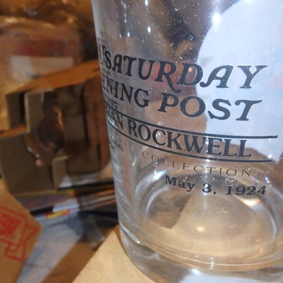 The Model by Norman Rockwell Saturday Evening Post May 3 1924 Glass #4 - Picture 3 of 3